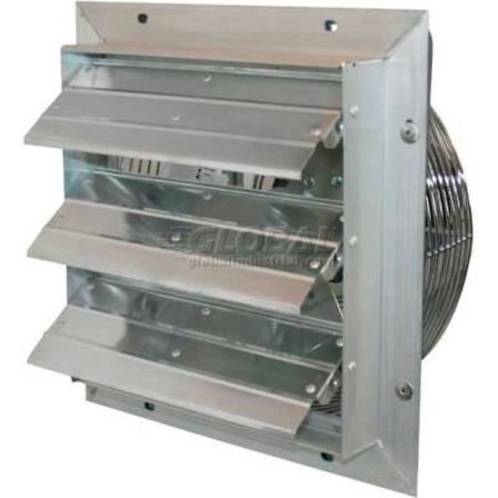 J & D MFG J&D Manufacturing 30in ES Shutter Fan, 1/2 HP, 3 Phase VES303